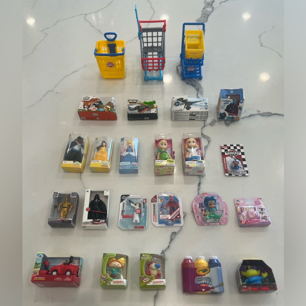 Lot of 24 Zuru Mini Brand Disney Toys